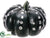 Silk Plants Direct Pumpkin - Black Clear - Pack of 2