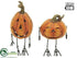 Silk Plants Direct Jack-O-Lantern - Orange - Pack of 2