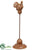 Silk Plants Direct Turkey Candleholder - Brown - Pack of 2