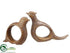 Silk Plants Direct Pheasant, Quail Napkin Ring - Brown - Pack of 2