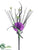 Witch Hat, Grass Pick - Green Purple - Pack of 12