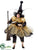 Witch - Gold Black - Pack of 4
