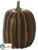 Silk Plants Direct Pumpkin - Black Orange - Pack of 12