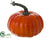 Silk Plants Direct Pumpkin - Orange - Pack of 6