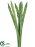 Silk Plants Direct Large Flax Grass - Green - Pack of 6