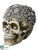 Jewelled Skull - White Clear - Pack of 2