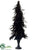 Silk Plants Direct Feather Tree - Black - Pack of 2