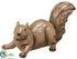 Silk Plants Direct Squirrel Wall Decor - Brown - Pack of 6