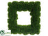 Silk Plants Direct Moss Square Wreath - Green - Pack of 1