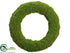Silk Plants Direct Moss Wreath - Green - Pack of 2