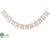 Just Married Banner - Cream Beige - Pack of 12