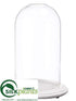 Silk Plants Direct Hurricane - White Clear - Pack of 1