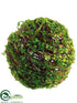 Silk Plants Direct Twig Ball - Green Brown - Pack of 6