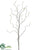 Curly Willow Branch - Brown Green - Pack of 12