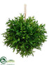 Silk Plants Direct Tea Leaf Ball - Green - Pack of 8