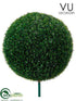 Silk Plants Direct Outdoor Tea Leaf Ball Topiary - Green - Pack of 1
