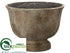 Silk Plants Direct Urn - Bronze Antique - Pack of 1