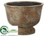 Silk Plants Direct Urn - Bronze Antique - Pack of 2