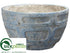 Silk Plants Direct Planter - Blue Antique - Pack of 1