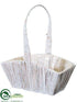 Silk Plants Direct Basket - Beige - Pack of 12