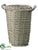 Basket - Gray - Pack of 6