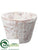 Pot - Terra Cotta Whitewashed - Pack of 8