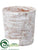 Pot - Terra Cotta Whitewashed - Pack of 12