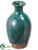 Silk Plants Direct Terra Cotta Bottle - Green - Pack of 1