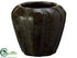 Silk Plants Direct Terra Cotta Pot - Green Burgundy - Pack of 8