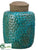 Terra Cotta Container - Turquoise - Pack of 4