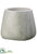 Marble Look Terra Cotta Pot - White - Pack of 8