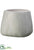 Marble Look Terra Cotta Pot - White - Pack of 4