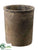Cylinder Clay Pot - Charcoal Moss - Pack of 6