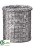 Silk Plants Direct Pot - Lead - Pack of 2