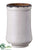 Terra Cotta Pot - Cream Antique - Pack of 2