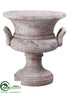 Silk Plants Direct Cement Urn - Sone - Pack of 1