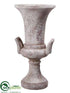Silk Plants Direct Cement Urn - Sone - Pack of 1