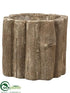 Silk Plants Direct Pot - Brown - Pack of 1