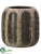 Cement Container - Green Brown - Pack of 2