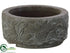 Silk Plants Direct Cement Container - Taupe - Pack of 8
