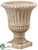 Silk Plants Direct Urn - Green Moss - Pack of 6