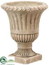 Silk Plants Direct Urn - Green Moss - Pack of 6