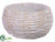 Bowl - White Antique - Pack of 1