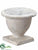 Cement Urn - Whitewashed - Pack of 12