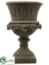 Silk Plants Direct Urn - Gray - Pack of 1