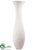 Silk Plants Direct Cement Planter - White Whitewashed - Pack of 1