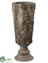 Silk Plants Direct Vase - Brown - Pack of 1