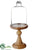 Glass Dome - Clear Brown - Pack of 2