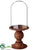 Glass Dome - Clear Rust - Pack of 2