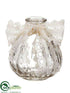 Silk Plants Direct Glass Vase - Clear - Pack of 12